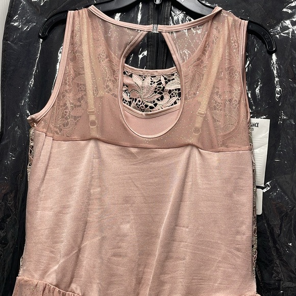 Adult Tank High-Low Mesh Lyrical Dress - Picture 5 of 8